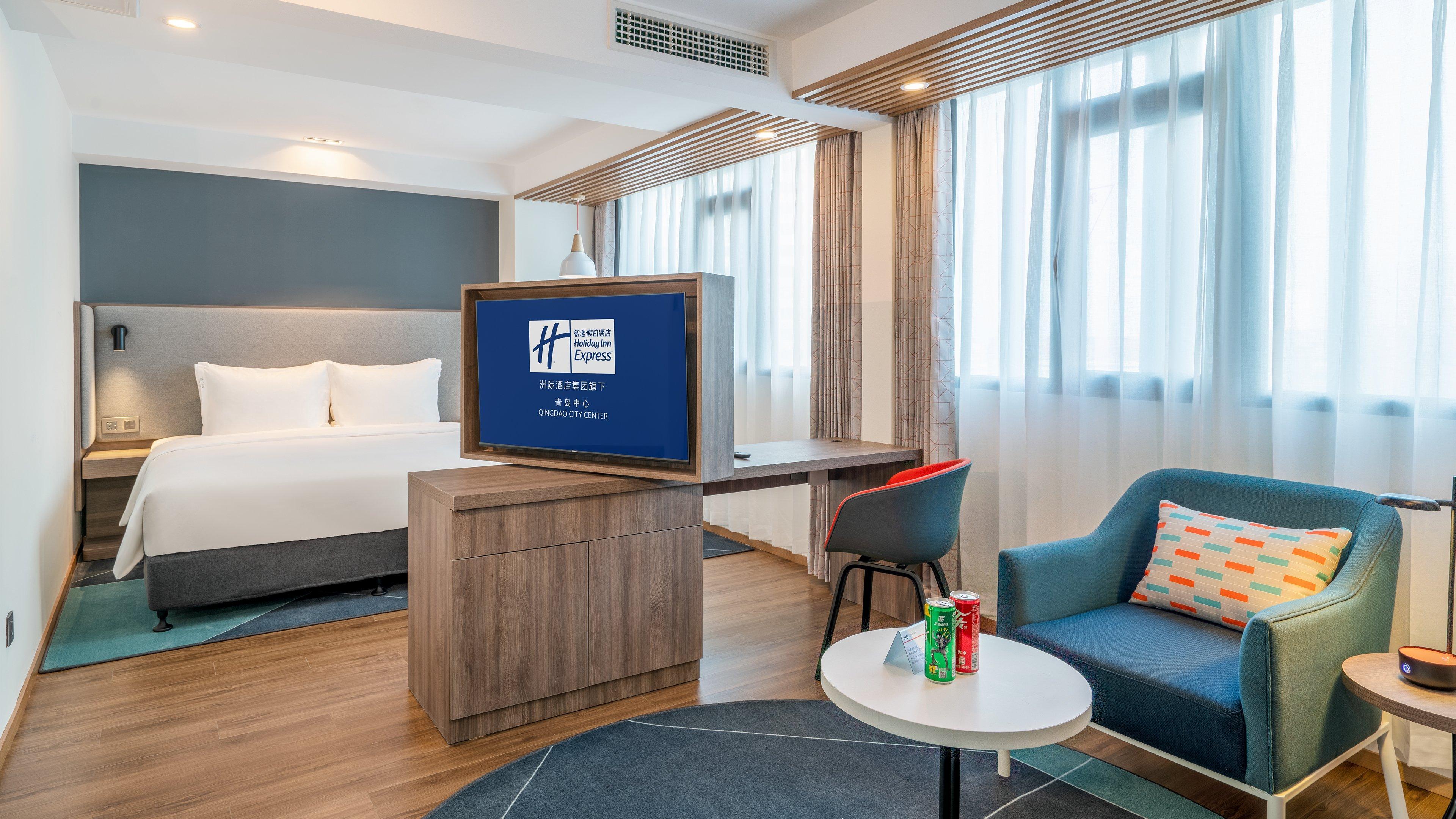 Holiday Inn Express Qingdao City Center By Ihg Exteriör bild